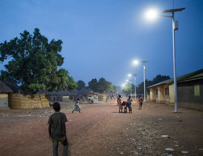 two in one solar street light
